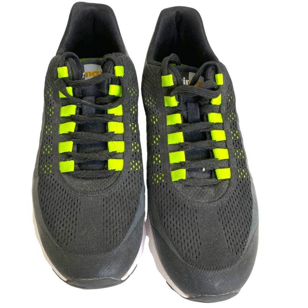 Nike Air Max 2015 Men’s Size 9 Black Gray Volt Running Shoes 749212-002 Gym - Picture 1 of 9